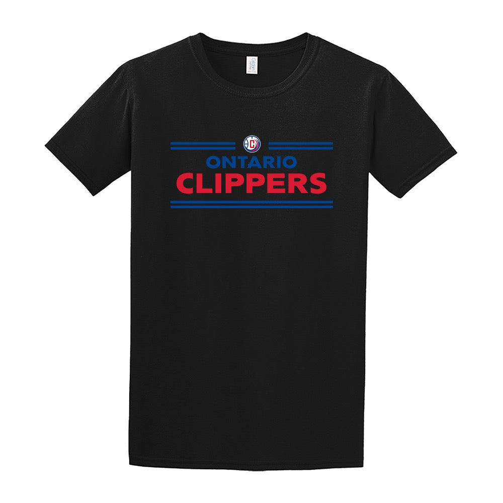 LA Clippers NBA Team Logo Grey T-Shirt