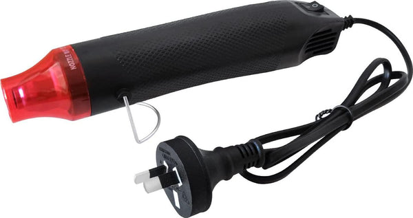 SHCKE Mini Heat Gun Portable Handheld Hot Air Gun Electric 300W Heat Gun  for Craft Epoxy Resin Shrink Wrap Drying Paint Electronics Embossing 
