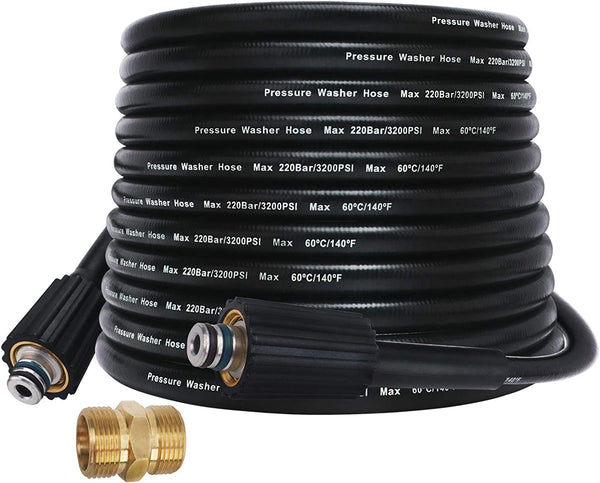 PWACCS Pressure Washer Hose for Power Washer – 3600 PSI Kink Resistant  Pressure Washing Extension Hose 50 FT x 1/4 – Universal Electric Power  Wash