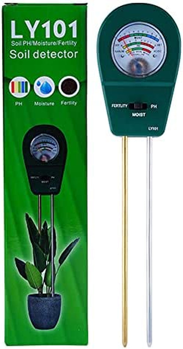  XLUX T10 Soil Moisture Sensor Meter - Soil Water Monitor,  Hydrometer for Gardening, Farming, No Batteries Required : Patio, Lawn &  Garden