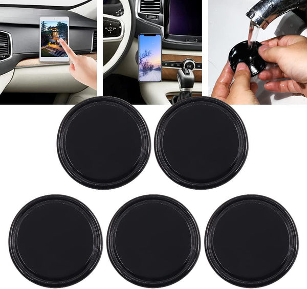 15 Pieces Sticky Gel Pads Silicone Sticky Pads Sticky Gripping Pads  Anti-Slip Pads for Car Cell-Phone Office