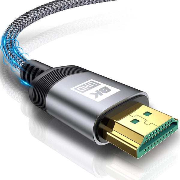 CABLE HDMI 2.1 DE FIBRA OPTICA DE 15 METROS ULTRA HD 4K A 120HZ Y EN 8K  60HZ NETCOM – Compukaed