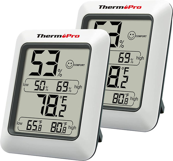 ThermoPro TP67 Rechargeable Indoor Outdoor Thermometer Wireless Weather  Station for sale online