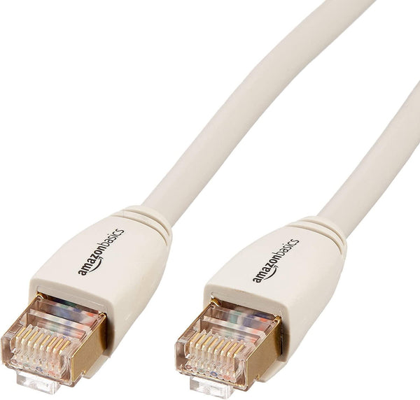 Snowkids Cat 8 Ethernet Cable 25 FT, Flat High Speed 25 FT