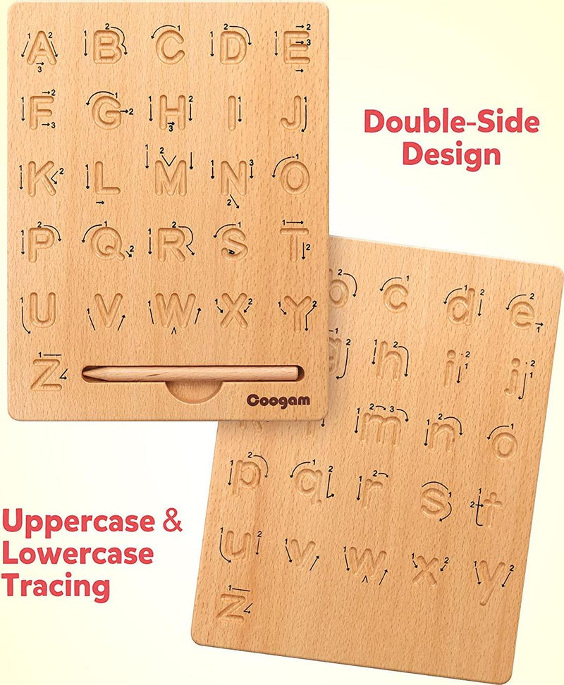 coogam-wooden-letter-tracing-board-double-sided-alphabet-123-numbers