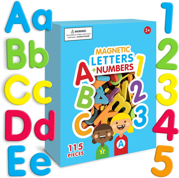 Coogam Magnetic Letters Practicing Board, Magnets Tracing ABC Alphabet