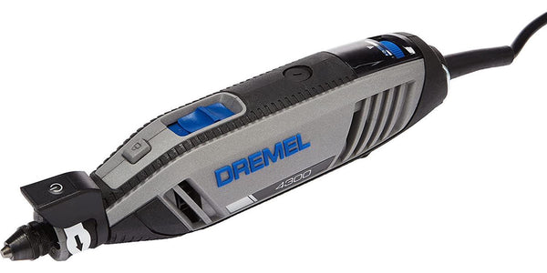  Dremel 4300-5/40 High-Performance Rotary Tool Kit with LED  Light with 225-02 Flex Shaft Attachment Bundle (2 Items)