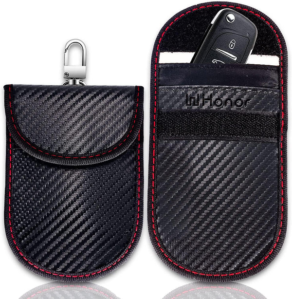 Mini Faraday Bag Car Key Signal Blocker Case 2x PACK Keyless Entry