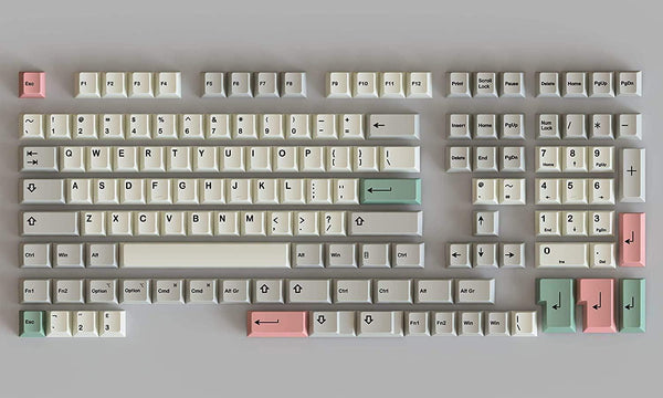 JOMKIZ PBT Keycaps, 134 Keys Blue Moon Dye Sublimation Cherry Profile  Keycaps with 7U Spacebar Japanese Keycap Set for MX Switches Mechanical