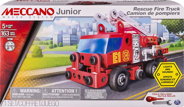 Meccano Junior Truckin' Tractor 4 Model Building Kit 87 Pieces New Ages 5+