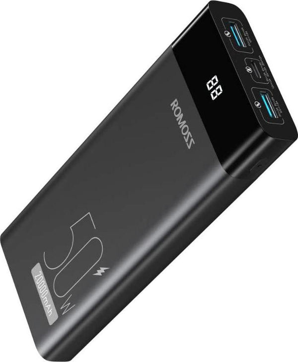 ROMOSS 40000mAh Power Bank, 18W PD USB C Fast Charge Battery Bank, 3 O
