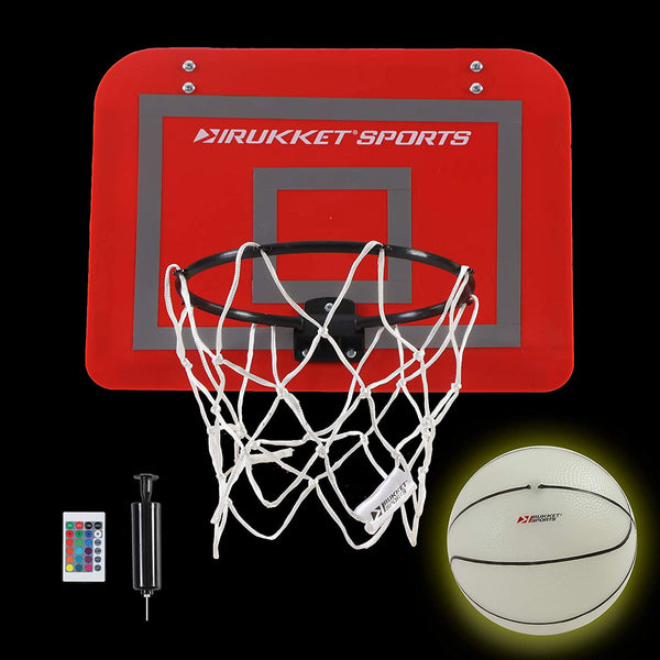 Franklin Sports Indoor/Outdoor Rubber Mini Basketballs - 3 Pack - Slam Dunk  Approved - Indoor/Outdoor Ready - Basketball Pump Included