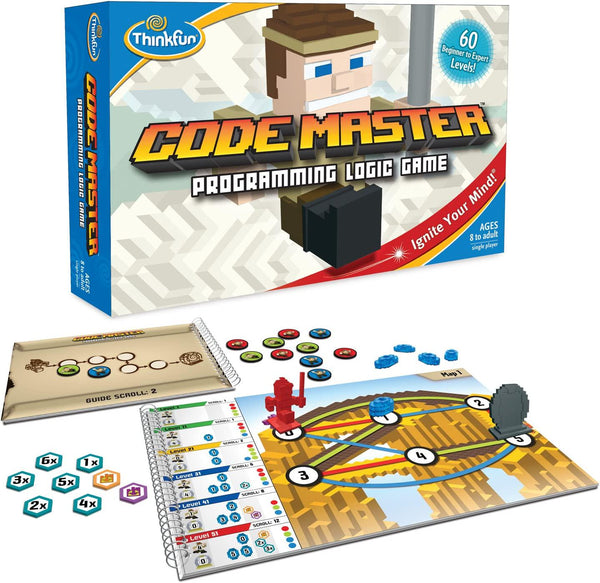 Classic Retro Mastermind Game - Break The Hidden Code - STEM Game for 2  Players by Pressman , Black