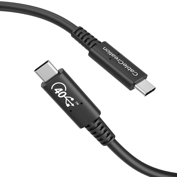Intel Thunderbolt Certified] Cable Matters 40Gbps Active USB C Thunderbolt  4 Cable 6.6 ft with 100W Charging and 8K Video - Universally Compatible  with USB-C, USB4, and Thunderbolt 3 