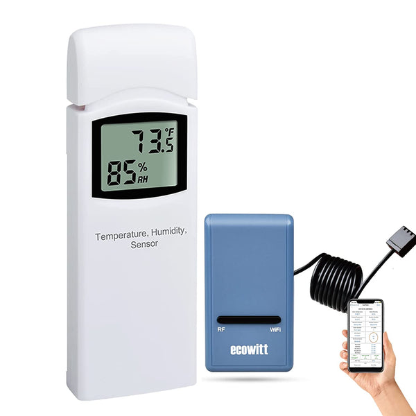  Ecowitt HP2560 Wi-Fi Weather Station, 7 Inch Large TFT