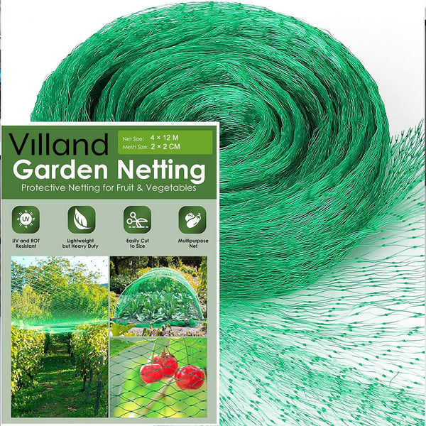 Ultra Fine Garden Mesh Netting, FARAER Plant Covers 8'x24' Garden Netting  for Protect Vegetable Plants Fruits Flowers Crops Greenhouse Row Cover