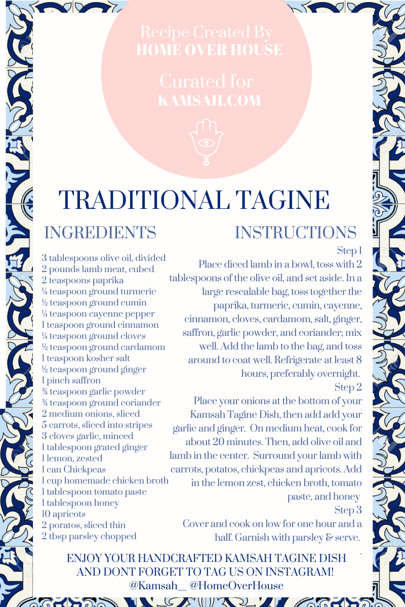 Traditional Tagine Recipe