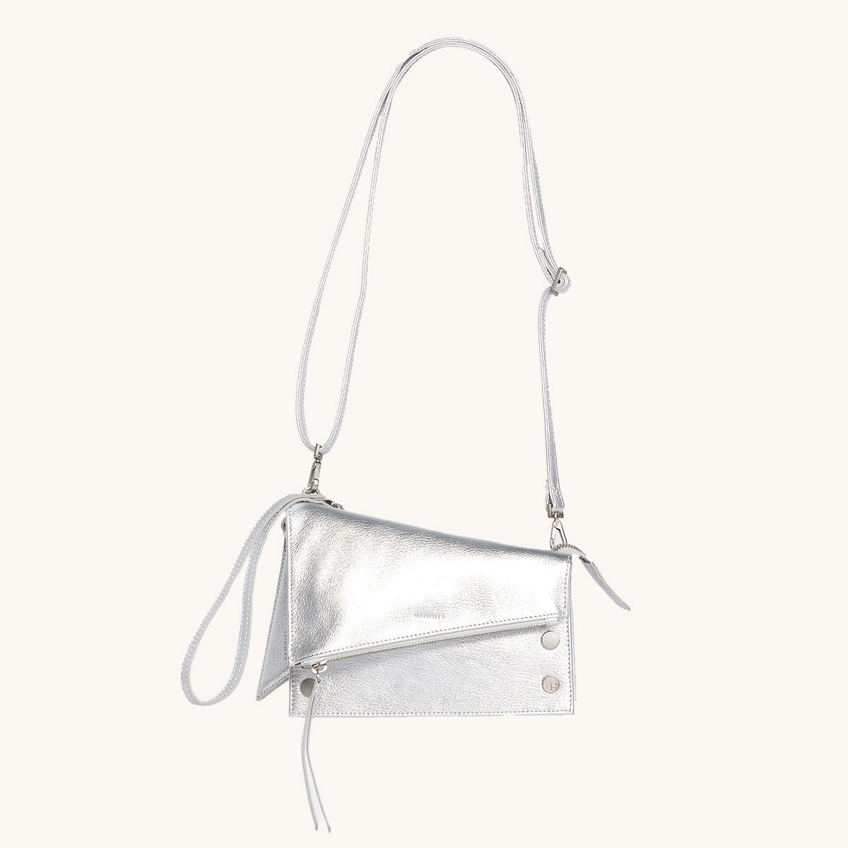 Hammitt Curtis Sidewalk Silver Brushed Silver