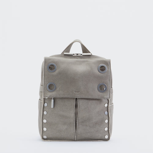 Montana Backpack | Pew/Brushed Silver | Lrg