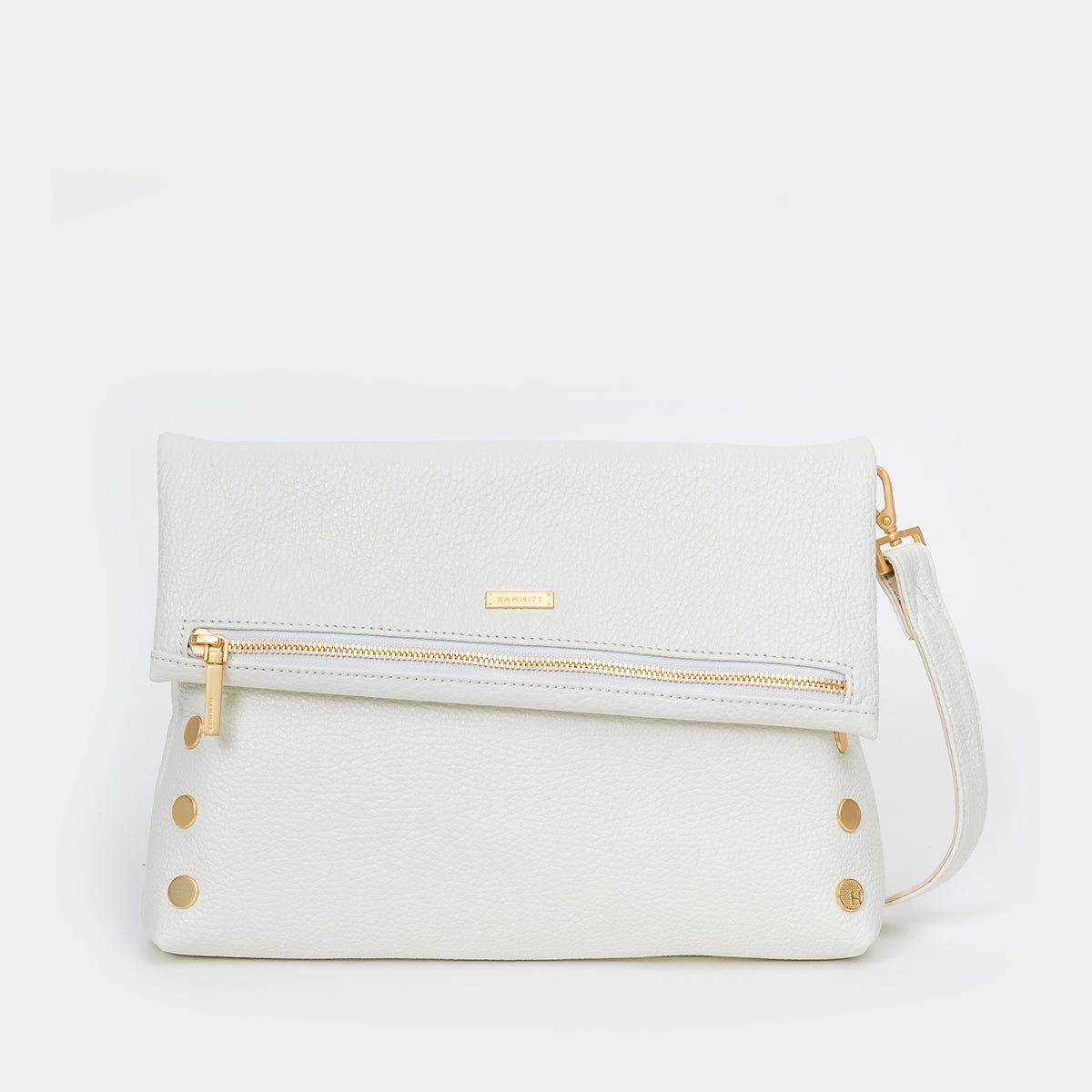 Hammitt Riveted Shoulder Strap Revival Collection Brushed Gold Straps