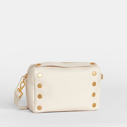 Evan Crossbody | Calla Lily White/Brushed Gold | Sml