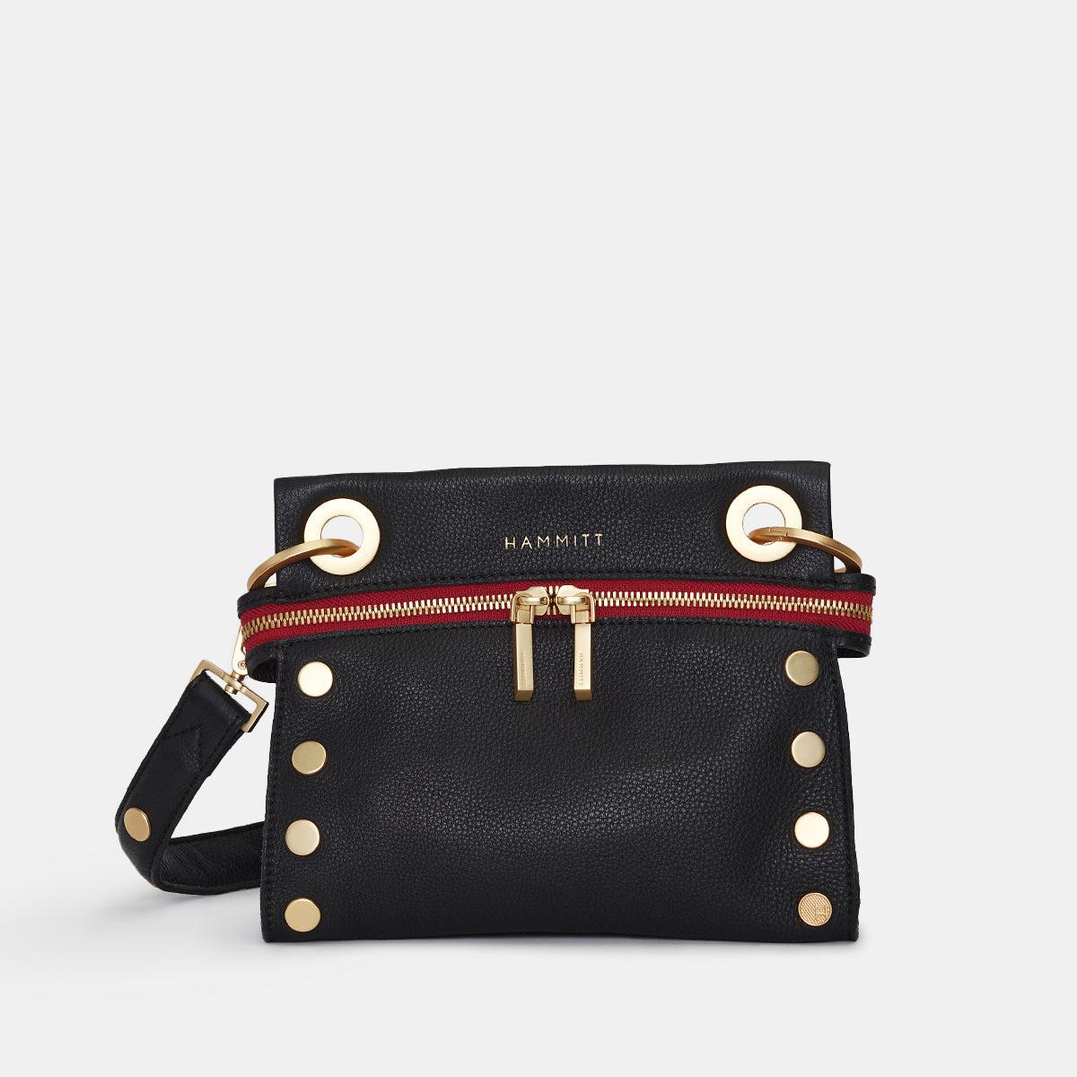 Tony Signature | Black/Brushed Gold Red Zip | Sml