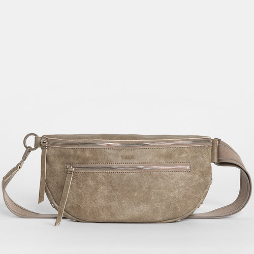 Charles Crossbody | Pewter/Brushed Silver | Lrg