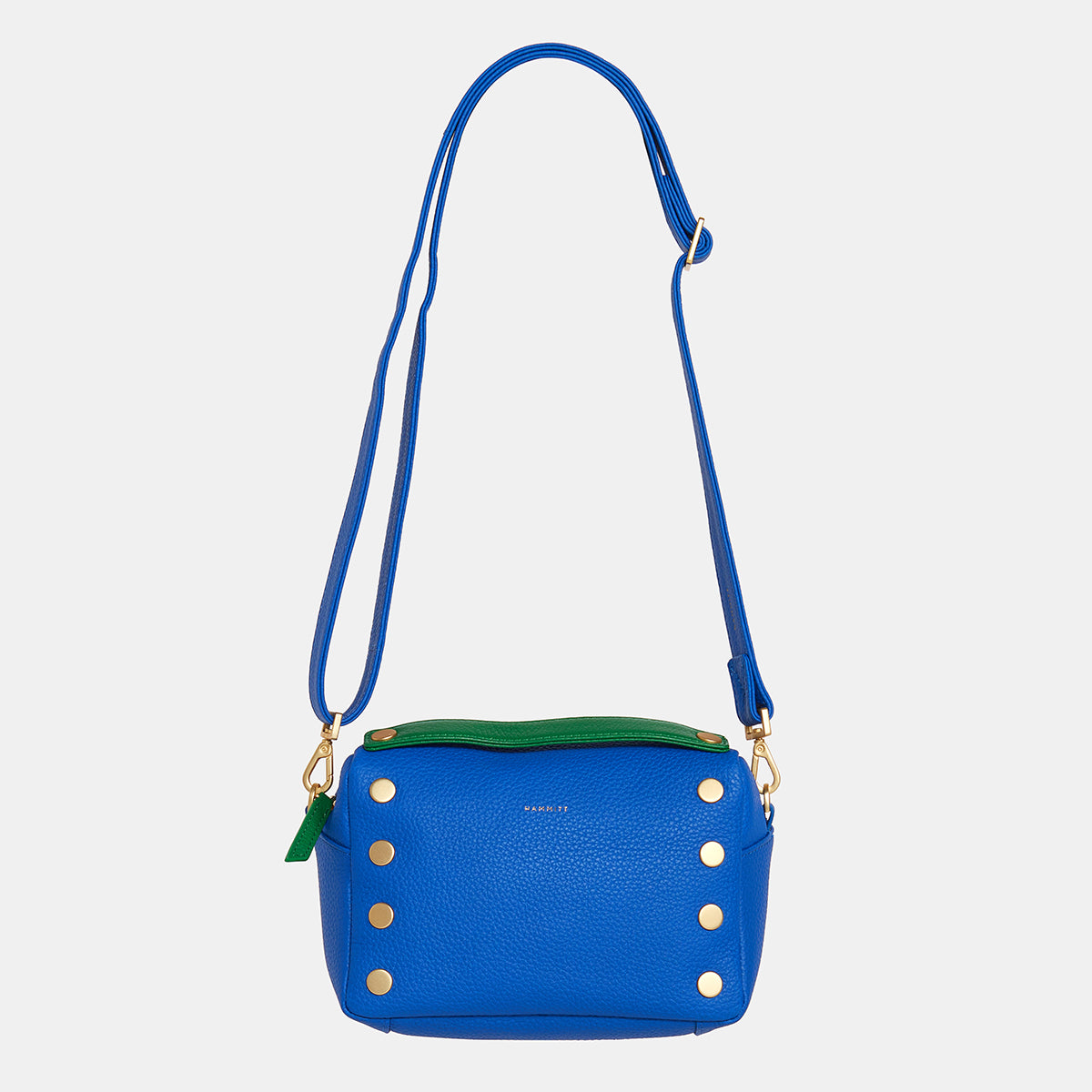 Evan Crossbody | Avenue Blue/Brushed Gold 840220512477 – HAMMITT