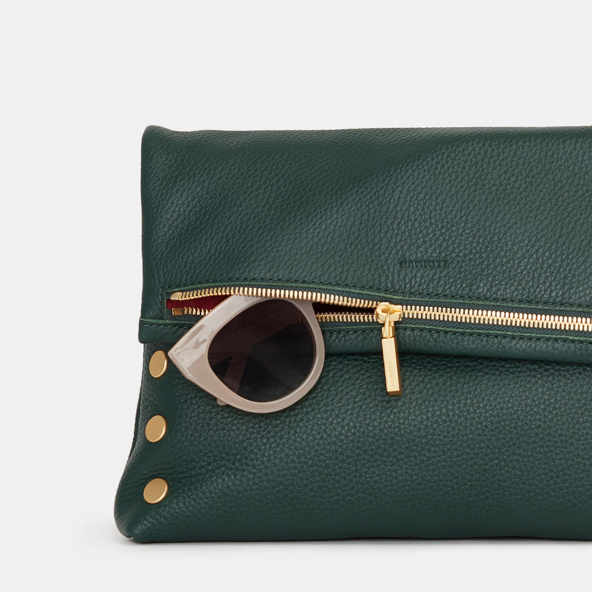 Emerald Suede Leather Clutch Purse Green Leather Bag Leather 