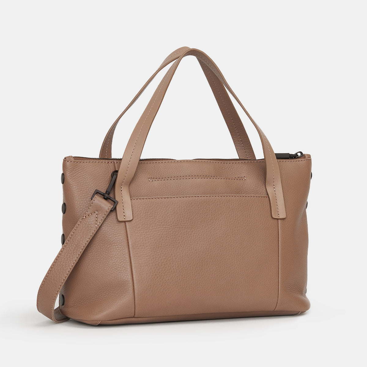 Hammitt Addie Echo Taupe Bronze Medium Tote Bag