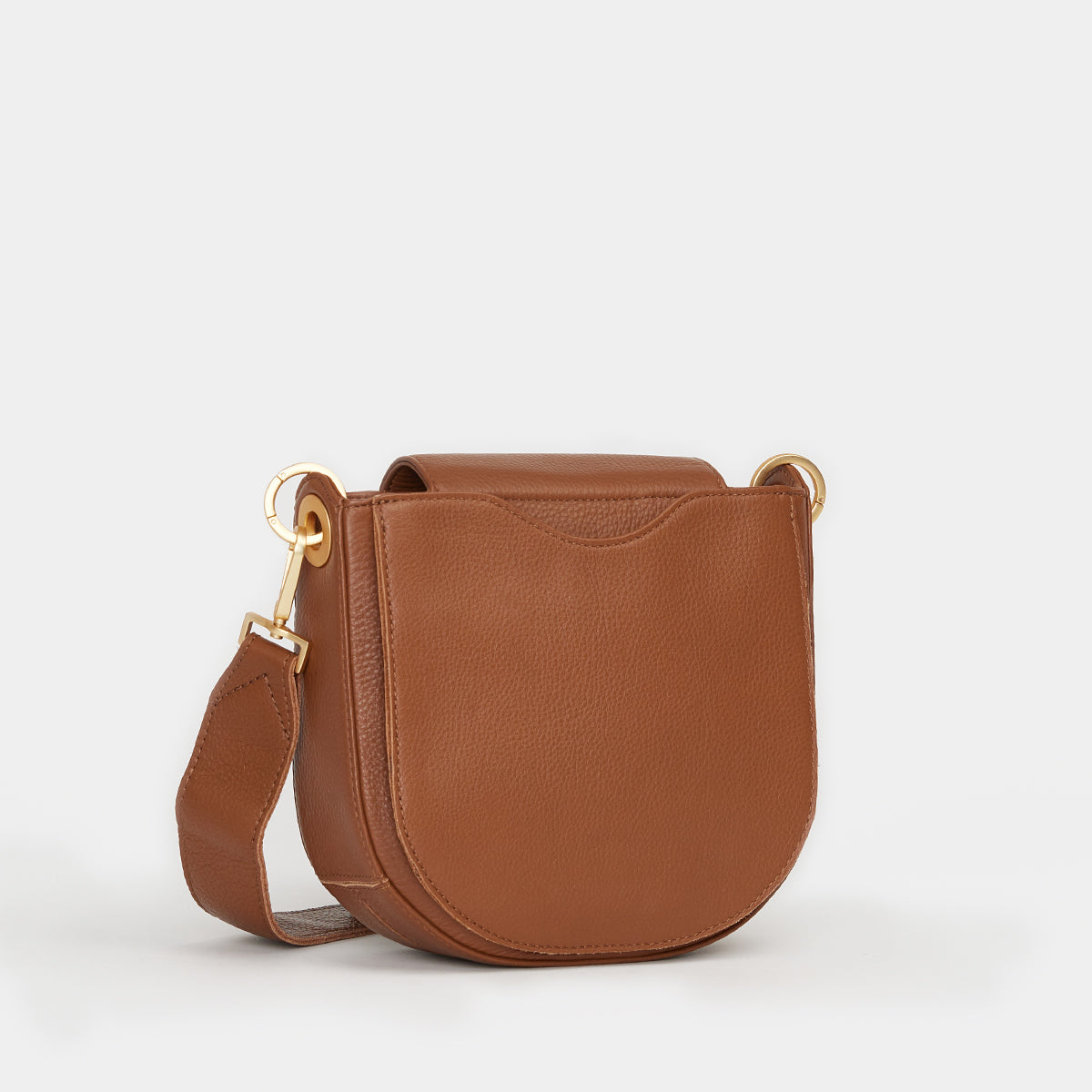 Pebble Mini leather crossbody bag