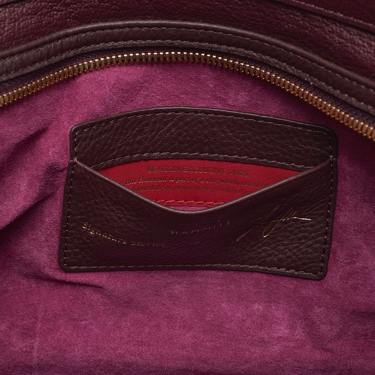 Allen | Cabernet/Brushed Gold | Med