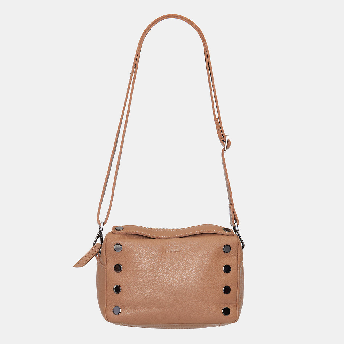 AVENUE XBODY E/W, Tan Croc-Embossed Leather Cross Body Bag, Autumn  Collection