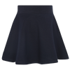 Navy Blue Milano A-Line Short Skirt