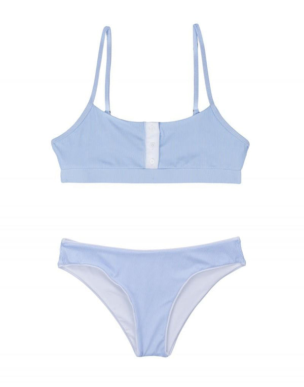 Beach Bunny Lola Bralette & Stephanie Midi Bottom Bikini Swimwear Set ...