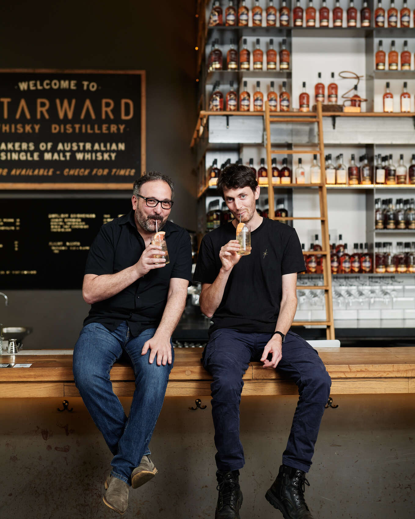 David Vitale and head distiller Sam Slaney share Dave's favorite Starward serve, a refreshing Two-Fold and Tonic.