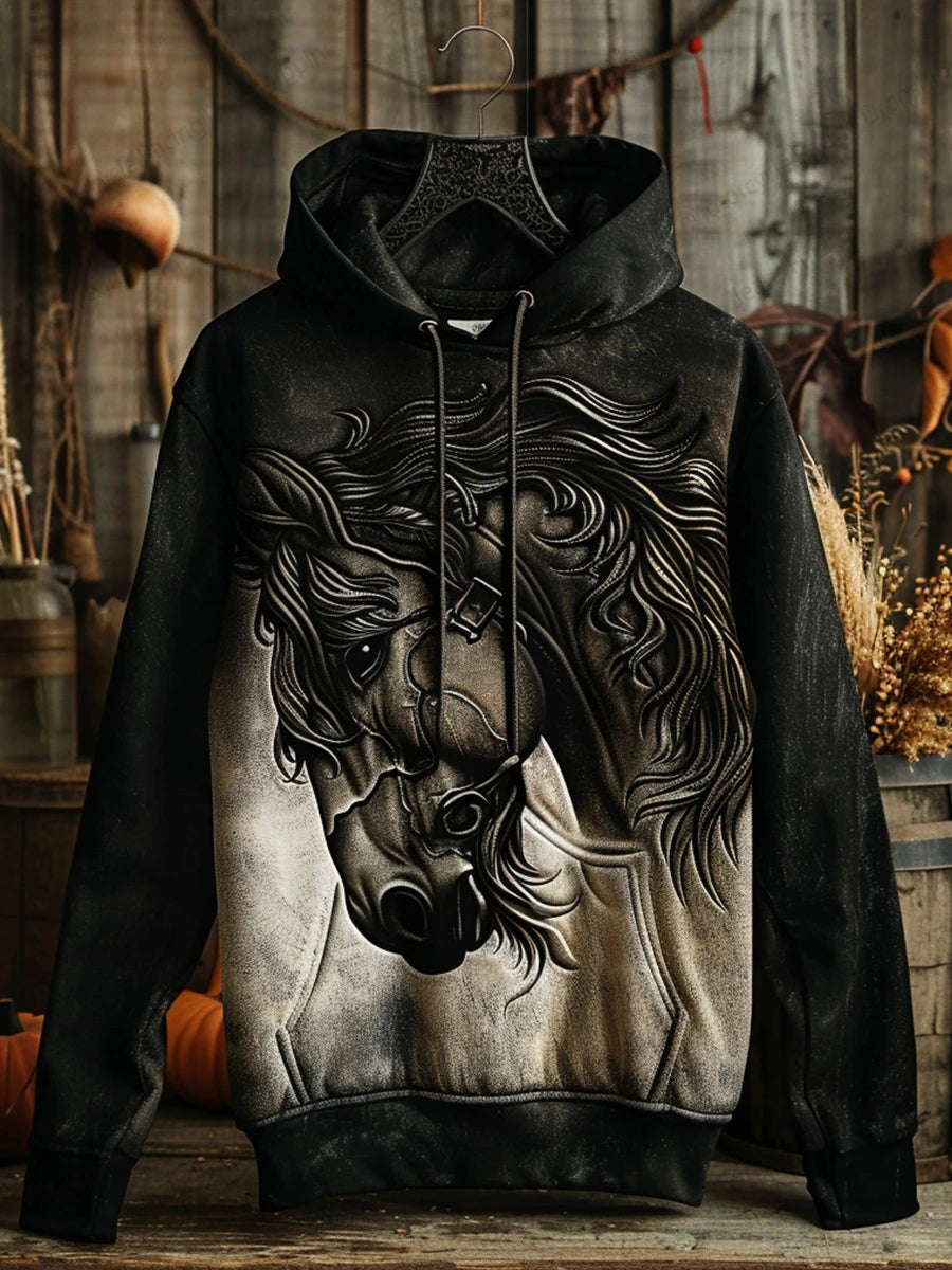 Animal Sweatshirt Funny Chicken Squirrel Horse Rabbit 3d Print Hoodie Men Women Fashion Oversize Hoodies Women Sweat Street Coat