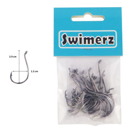 Swimerz 4/0 Octopus Circle Hooks, 20 pack