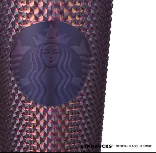 Starbucks 2023 Fall Shimmer Pink Mermaid Cold Cup Tumbler 170ml