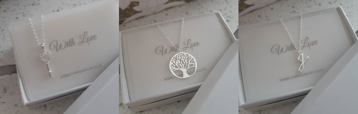 Sterling silver necklaces online jewelry shop in South Africa