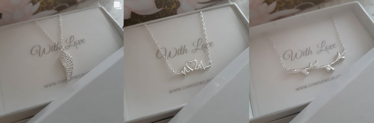 Sterling silver necklaces Charis Jewelry SA Online Jewelry Shop