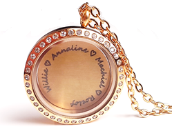 personalized locket necklace floating africa south jewelry gold