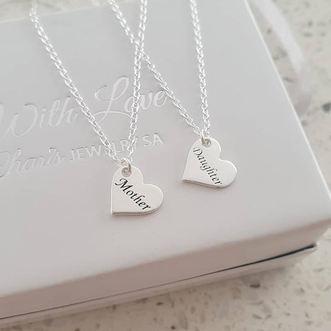 mother daughter necklace set tiffany