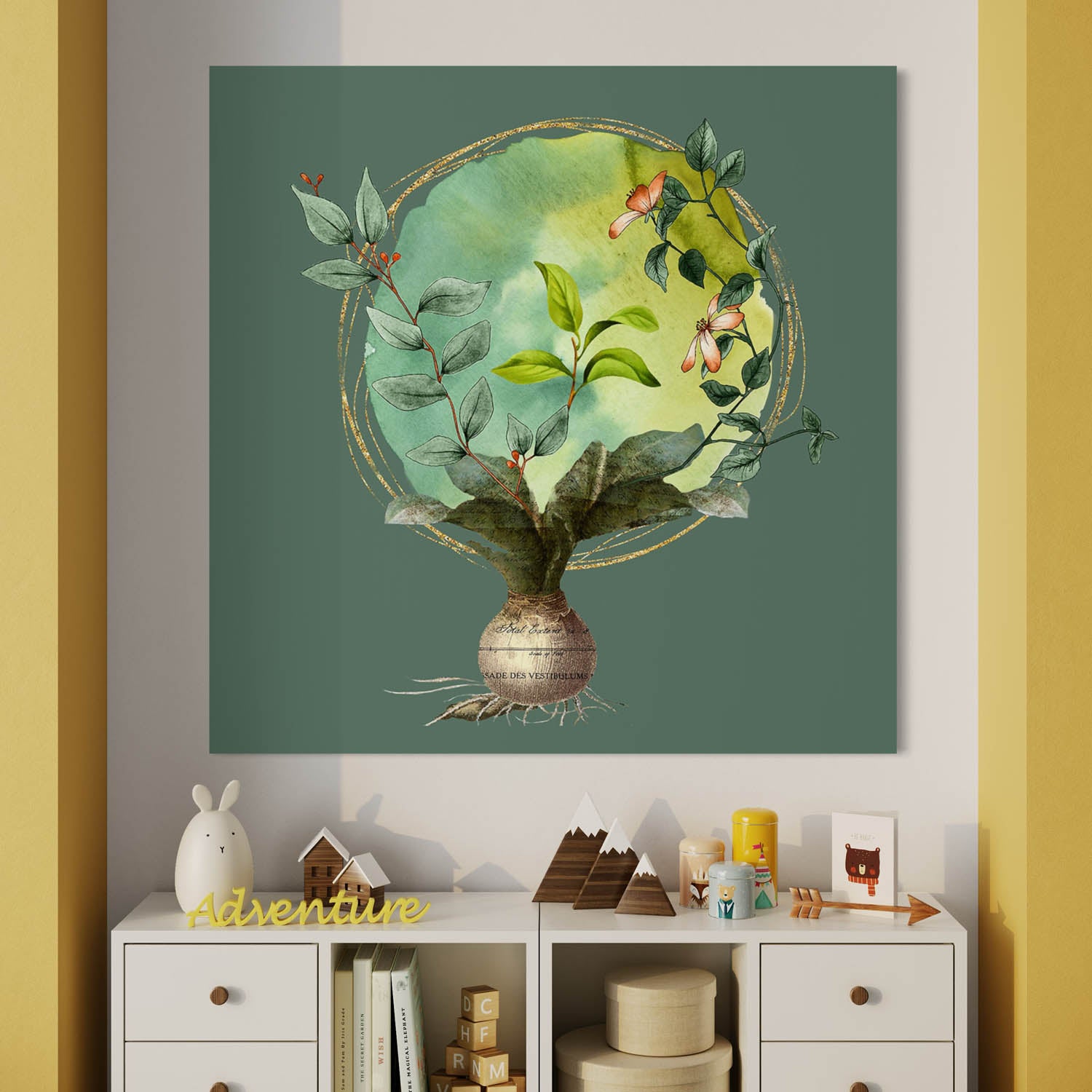 Green Mist - Canvas Wall Art