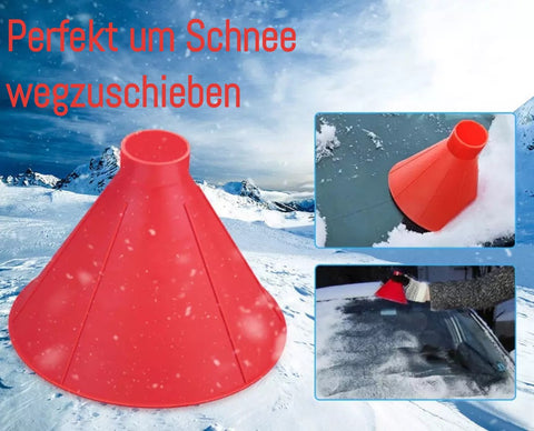 Eiskratzer, Kegelförmiger Eiskratzer, Eiskratzer mit Trichertfunktion,  Autoeiskratzer, Eisschaber Auto, magischer Eiskratzer, Eiskratzer Rund,  Eiskratzer Geschenk – SweetHaus