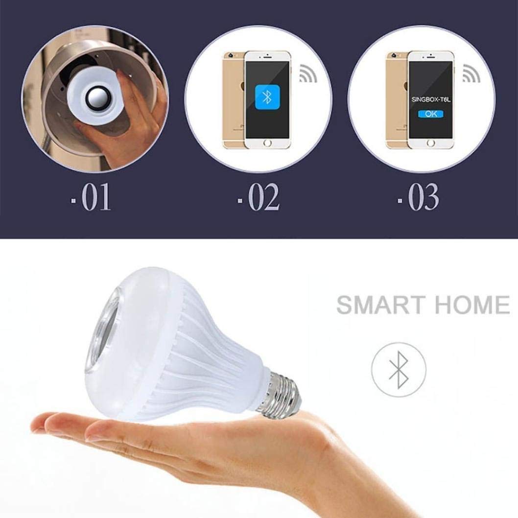 bluetooth music bulb