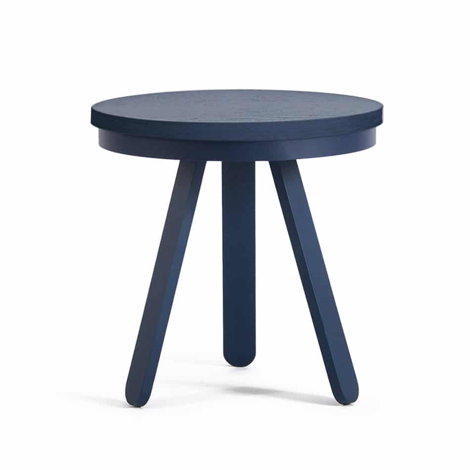 Batea S side tray table blue