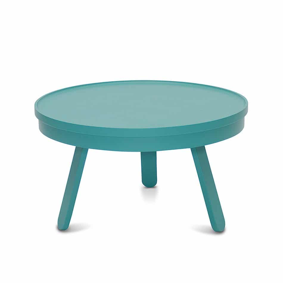 Batea M Side Table Green Woodendot