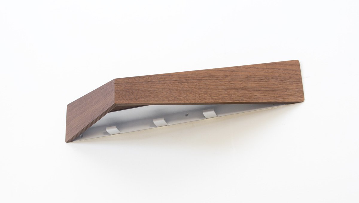 Pelican Wooden Shelves with Hidden Hooks