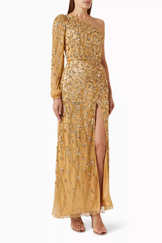 gold dress for women